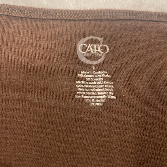 Woman’s Brown Tank Top - Picture 2 of 4